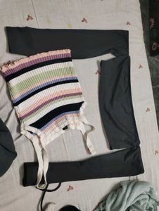 Cute Crop Tops Set