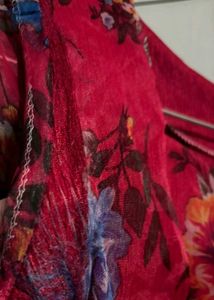 Mizo Sunday Top Beautiful Floral Peplum Blouse