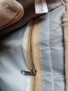 Stylish Light Grey Canvas Tote Bag