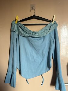 Savana Off Shoulder Bell Sleeve Top