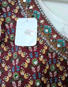 Stunning Embroidered gown with dupatta Set