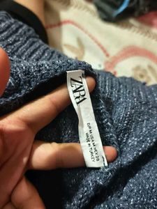 I. Sparkly Knit Crop Top