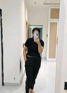 Black Track Pants