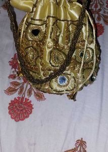 Elegant Embellished Potli Bag