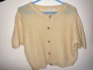 Cozy Knit Cropped Cardigan