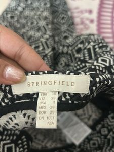 Boho Geometric Print Skirt
