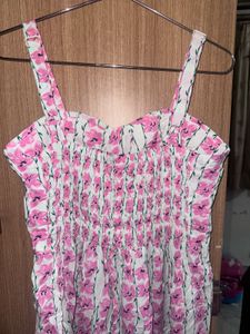 new Corset Floral Print Summer dress