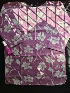Floral Print Kurta