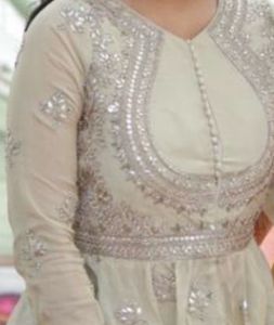 Elegant Sequined Peplum Kurta Set