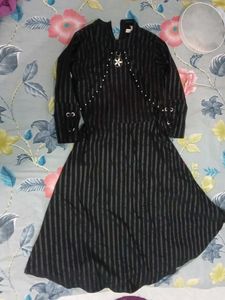 Girls' Striped Dress