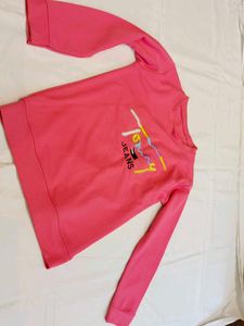 Chic Pink Tommy Jeans Sweatshirt