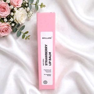 Brillare Natural Strawberry Lip Balm