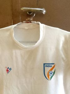 White Indian Logo Jersey