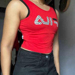 Brand New Fila Tank Crop Top🍎