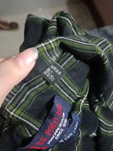 us polo Men's Classic check Shirt