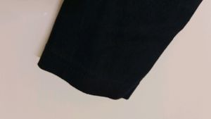 New Black Full Sleeve Croptop