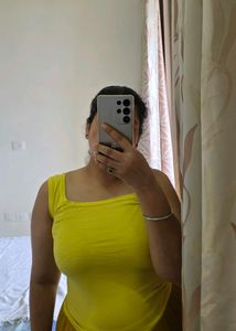 Vibrant Yellow Tank Top