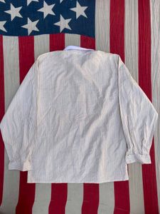 Striped Long Sleeve Button-Down Shirt