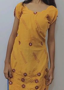 Mustard Kurti