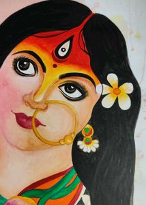 Goddess Durga Painting