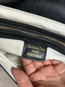 Auth Dior Saddle Bag