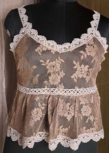Lace Floral Tank Top