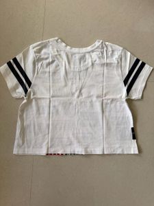 Graphic Print White T-Shirt
