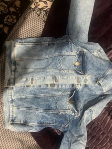 Distressed Denim Jacket - Stylish Layering