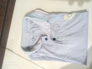 Classic Grey Polo T-Shirt