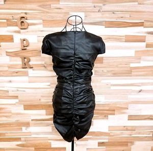 Final Sales🔥Zara New Bodycon leather Dress