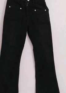 Black Flare Jeans