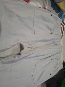 Light Grey Casual Pants