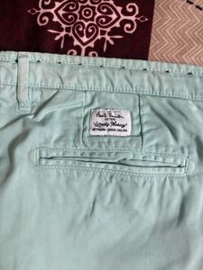 Men's Mint Green Chino Shorts