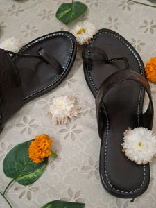 Brown Leather Sandals