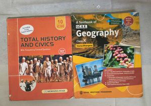 ICSE Class 10 History & Geography Books