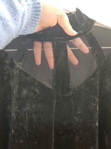 Elegant Velvet Long Sleeve Top