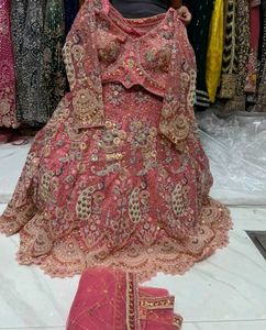 Exquisite Embroidered Lehenga Choli Set