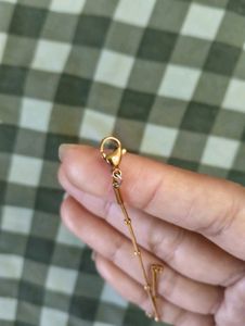 anti tarnish waterproof Gold necklace bracelet set