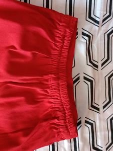 Red pant trouser