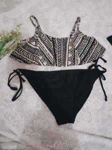 Patterned Bikini Set