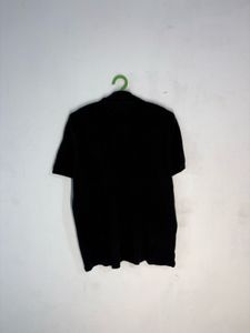 Classic Black Lacoste Polo Shirt