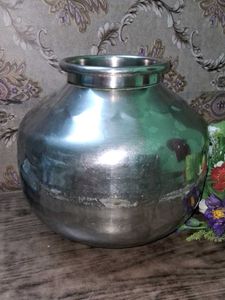 Vintage Stainless Steel Water Pot