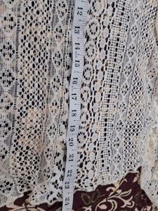 Cream Lace Cardigan