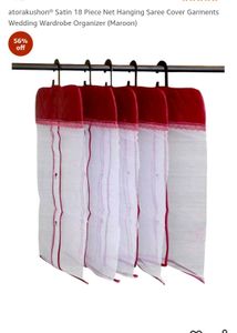 6 Saree Covers For Hangers