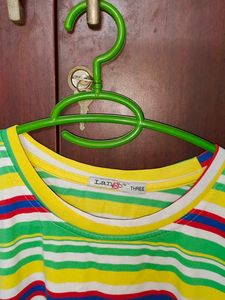 Multi color oversized t shirt