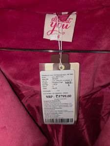 Bright Pink Velvet Coat