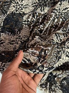 Designer Saree with Sequins