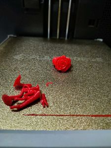 Unique Red Rose Ring