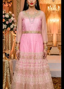 PINK WEDDING GOWN