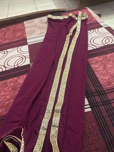 Maroon Ethnic Dupatta